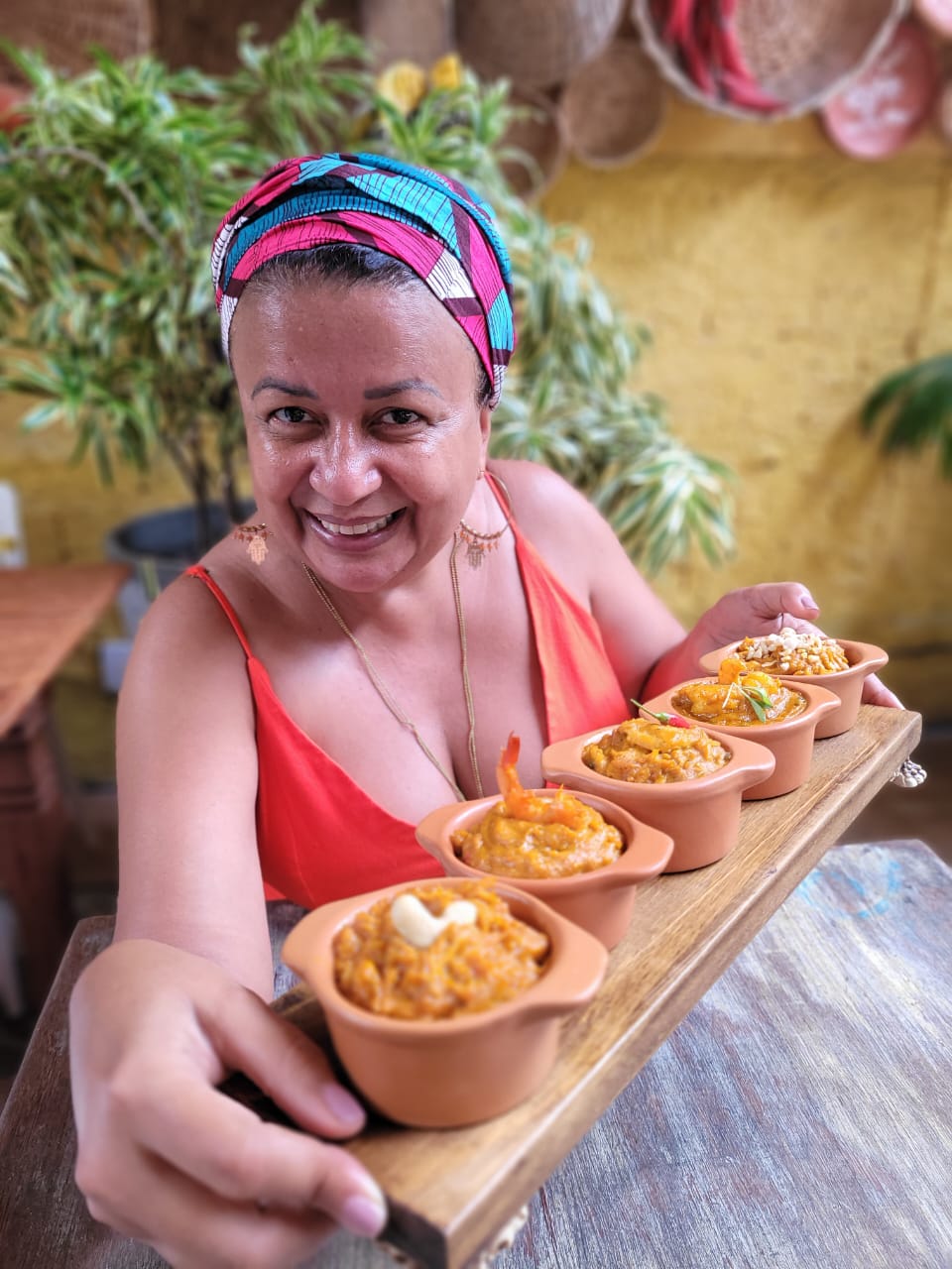 Dona Mariquita promove Festa do Vatapá com vários tipos servidos na Bahia Antiga